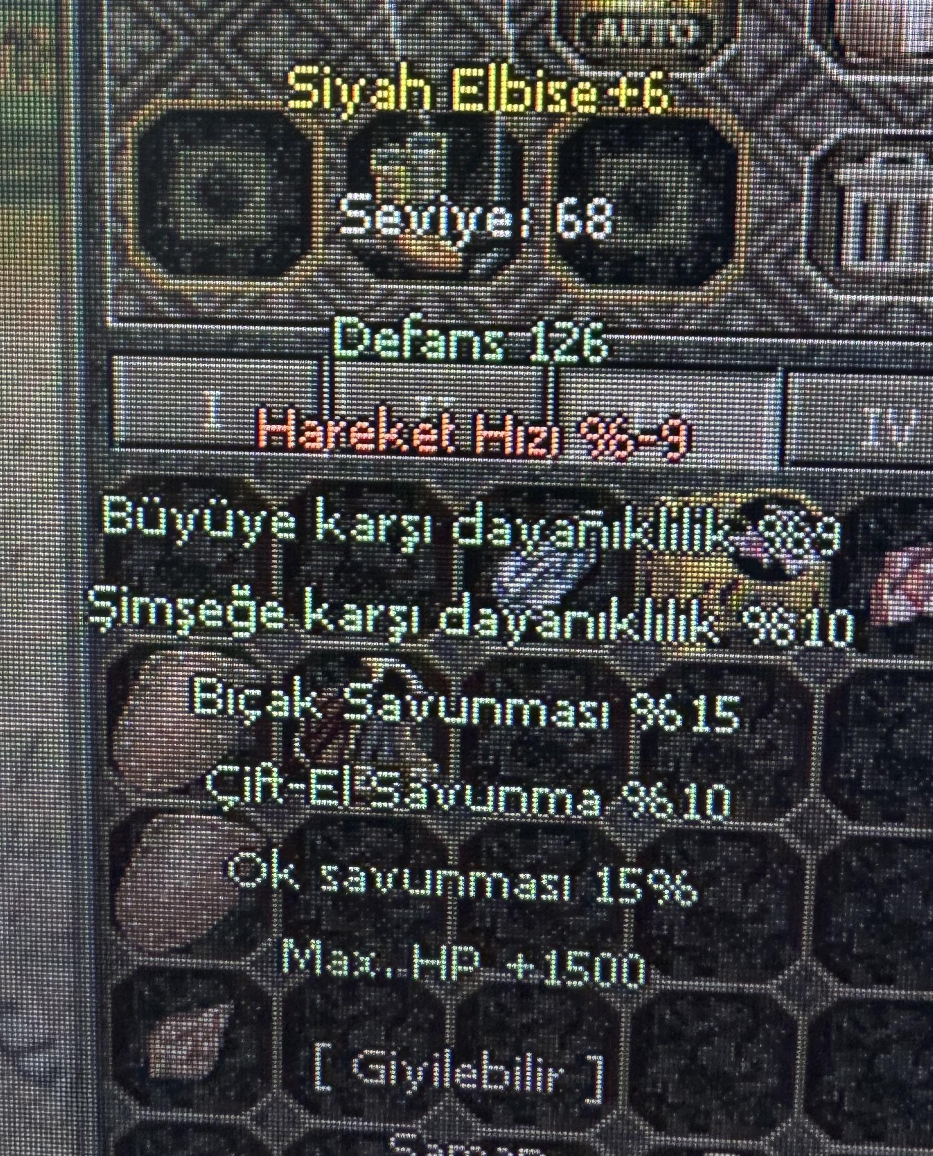 +6 SİYAH ELBİSE ŞAMAN ÇELİK 40SAVHP