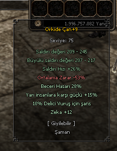 ORKİDE ÇAN HARİKA DAMAGE ANINDA TESLİM