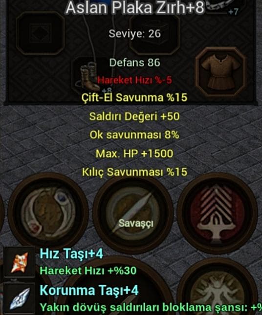 MOBİLE 2 TUVA ASLAN PLAKA WSLİK