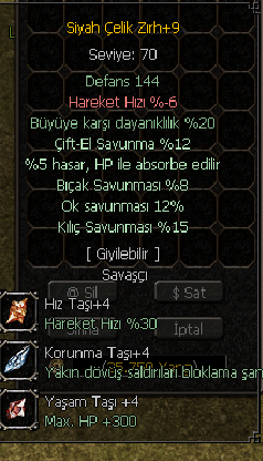 +9 siyah çelik