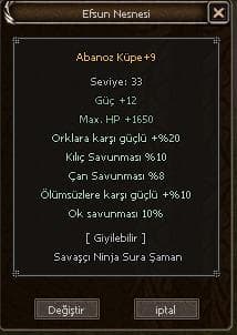 +9 Abanoz Küpe TAZE