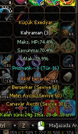 Tip 16 250 level Pet