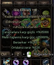 +48 Güç Eldiveni