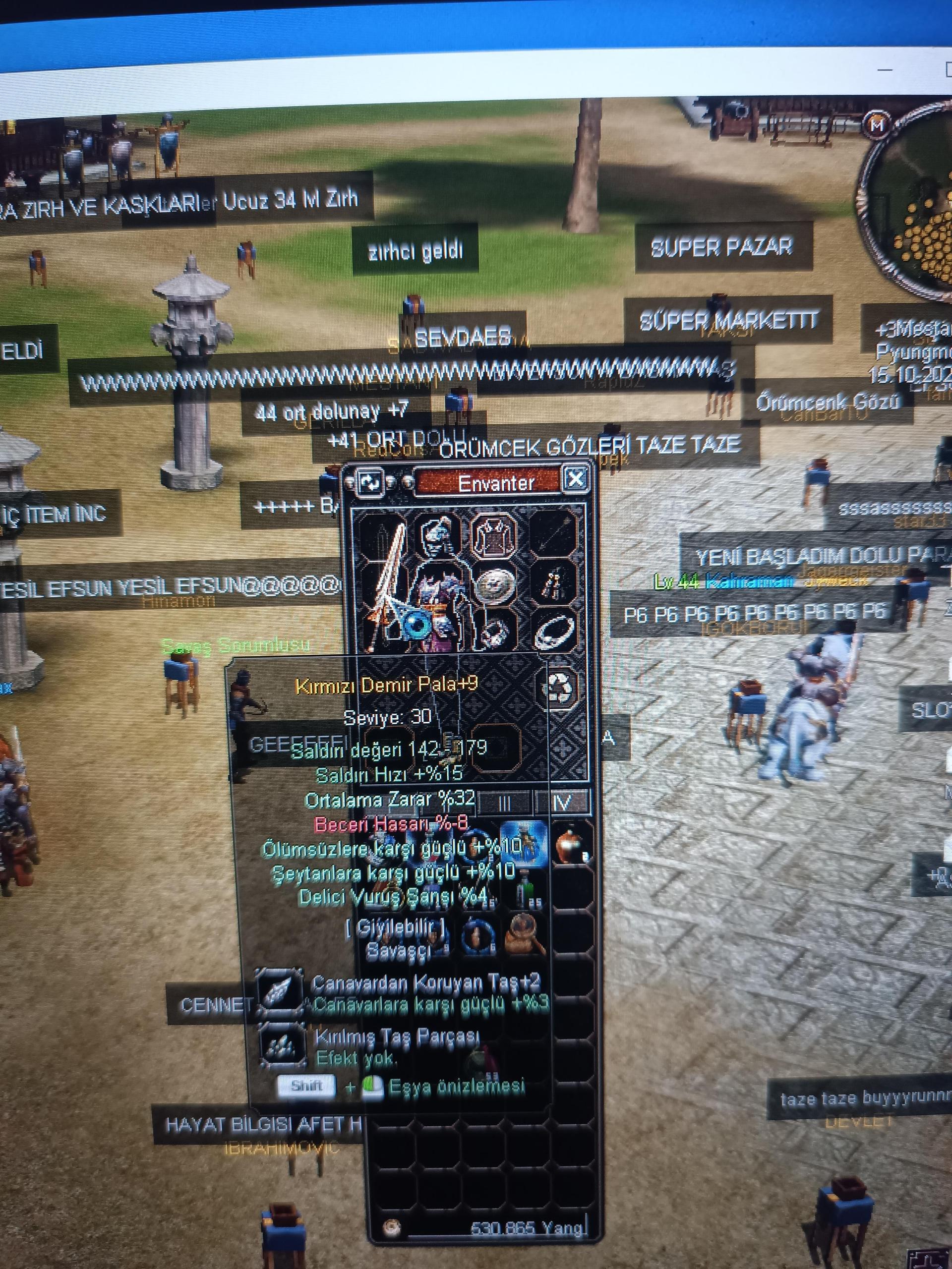 47 Lwl Hava P Öfke G Full İtem Şamanıyla Skilleri G