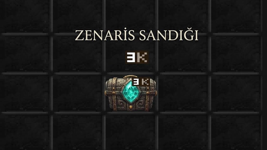 3 BİN ADET ZENARİS SANDIGI HO