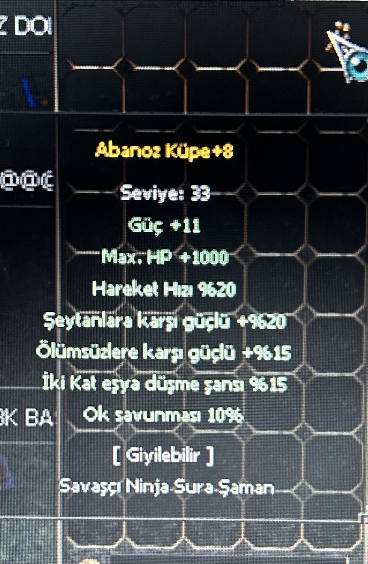 +8 ELİT ABANOZ KÜPE EFSUNLARI MUHTEŞEM