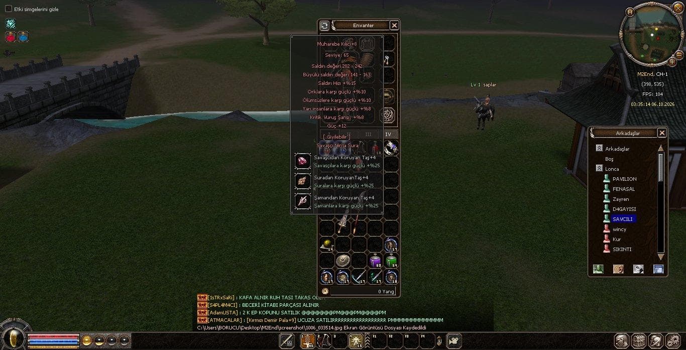 +8 MUHAREBE