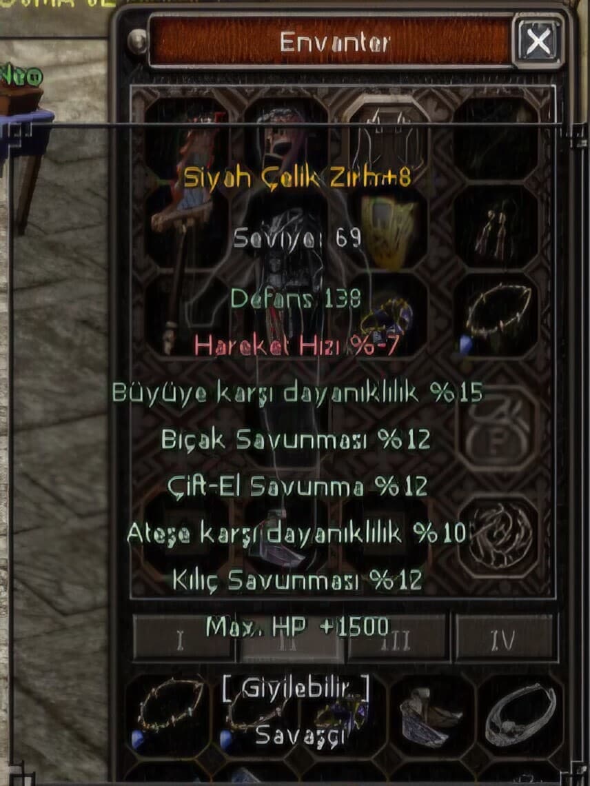 +8 SİYAH ÇELİK