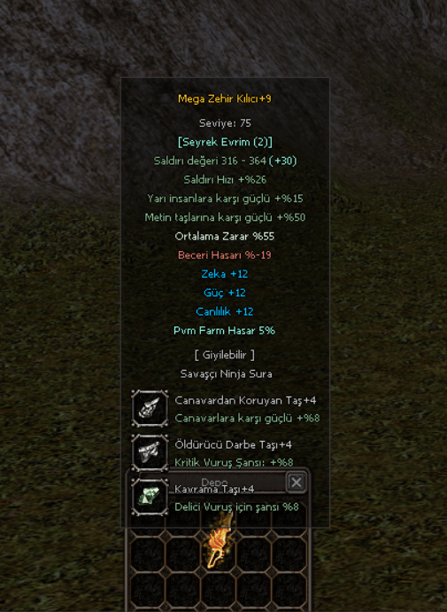 +9 MEGA ZEHİR 55 ORT