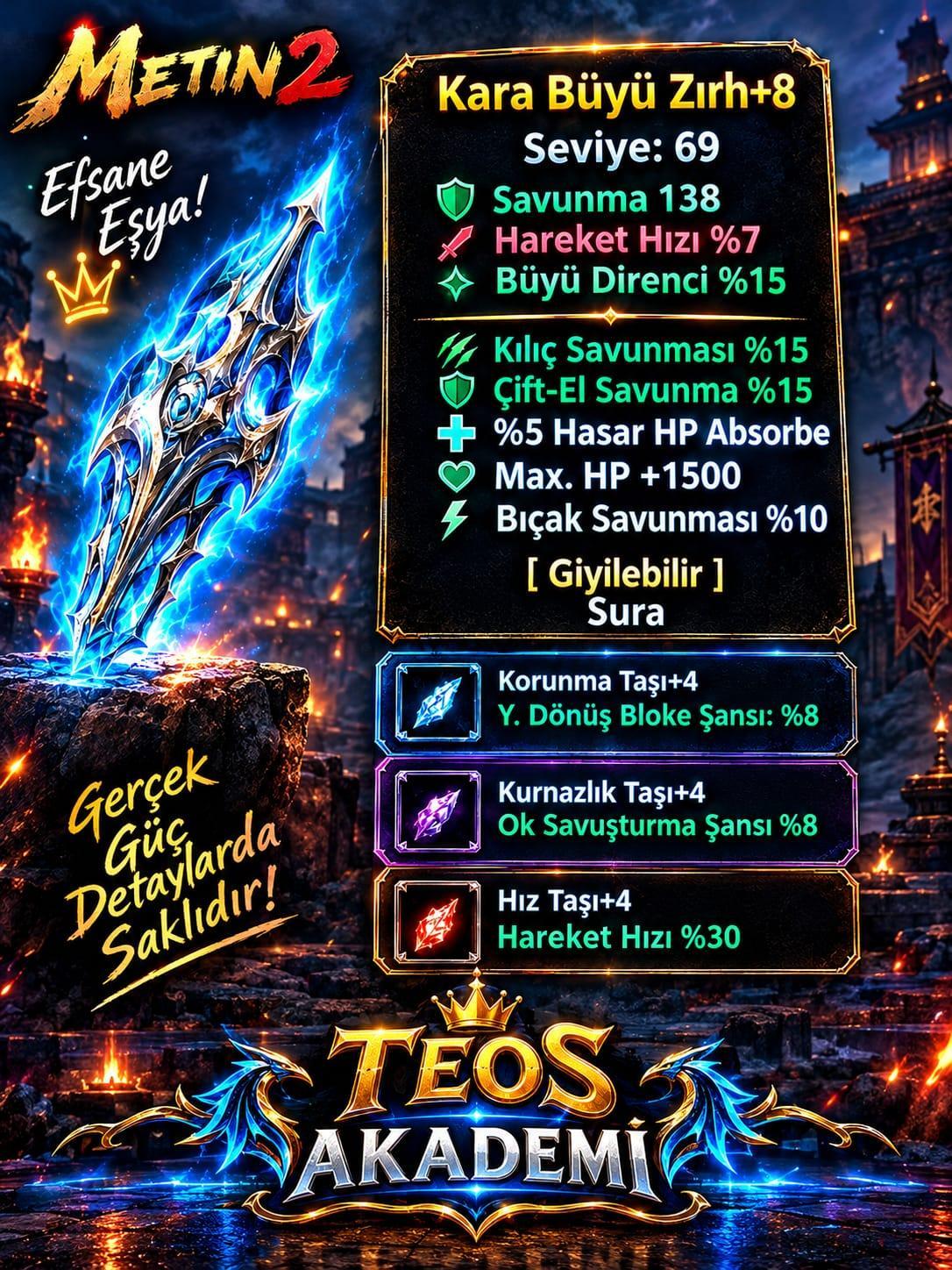 TEOS AKADEMİ ELİT KARA BÜYÜ