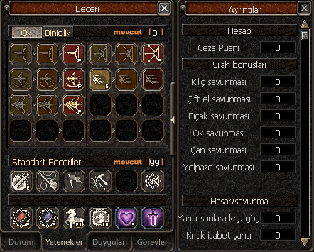 70 LV OKÇU İTEMLER VE 5.3 T YANGLA BERABER VERİLECEKTİR.