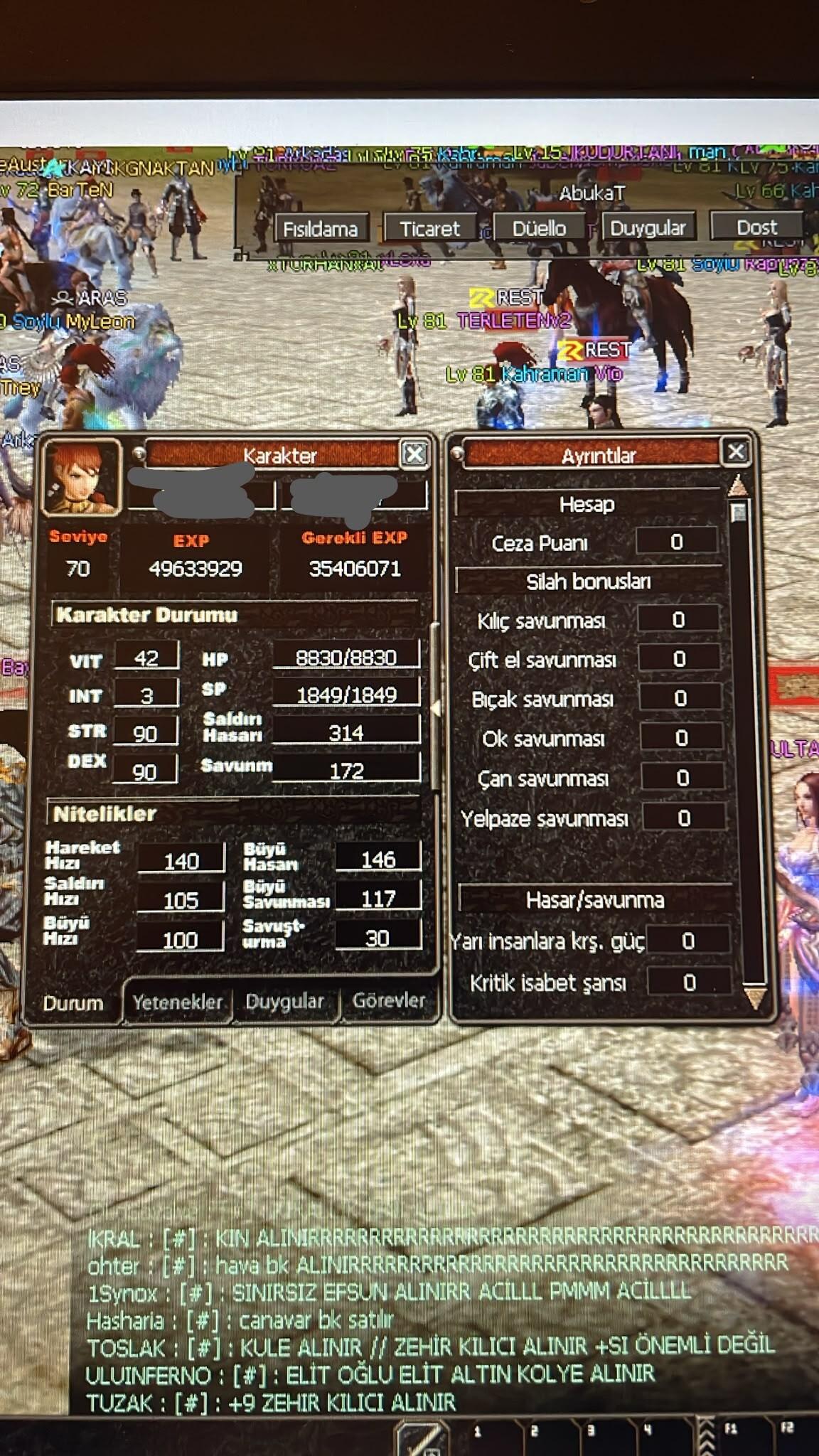 UYGUNA NINJA SATIRLIR