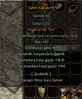 +9 ŞAHİN KALKAN