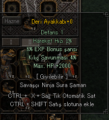 DERİ AYAKKABI 2000 HP