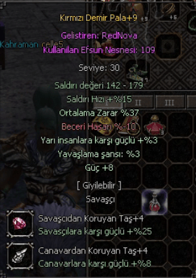 57 LVL DOYUM CANAVARI SAVAŞÇI