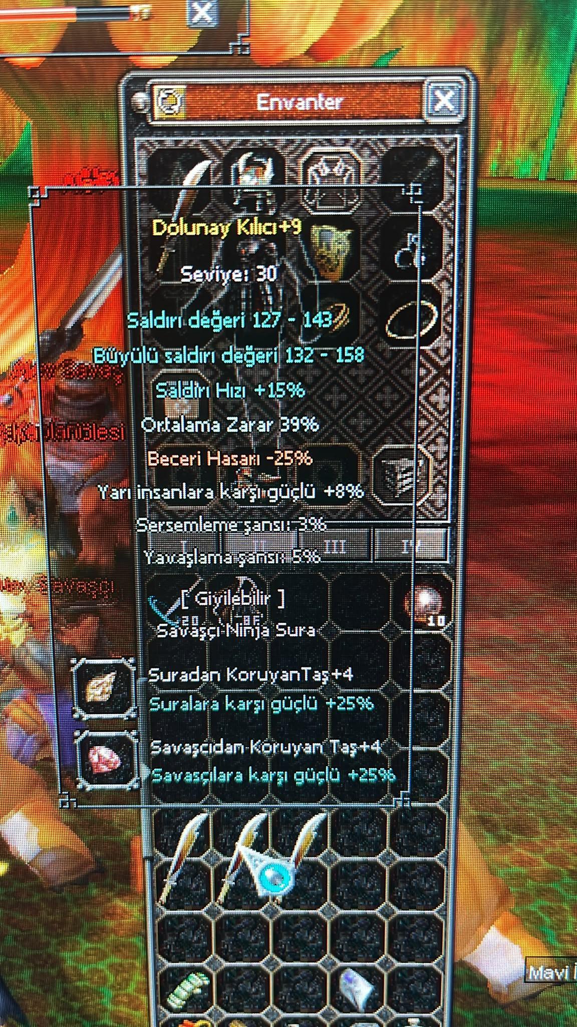 +9 39ort yarılı dolu vslik +4 taş