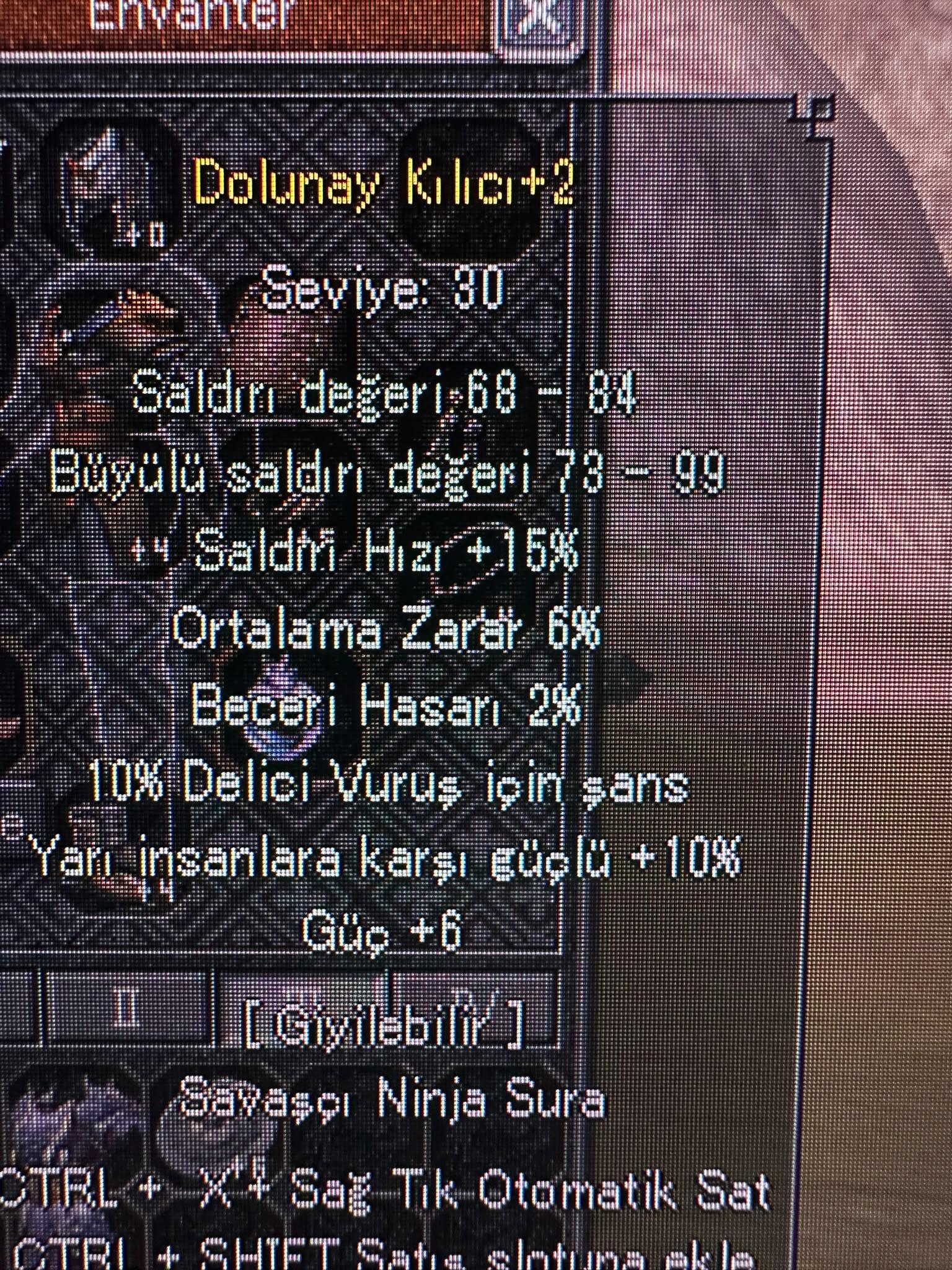 DOLUNAY 10 YARI 10 DELİCİ 6 GÜÇ