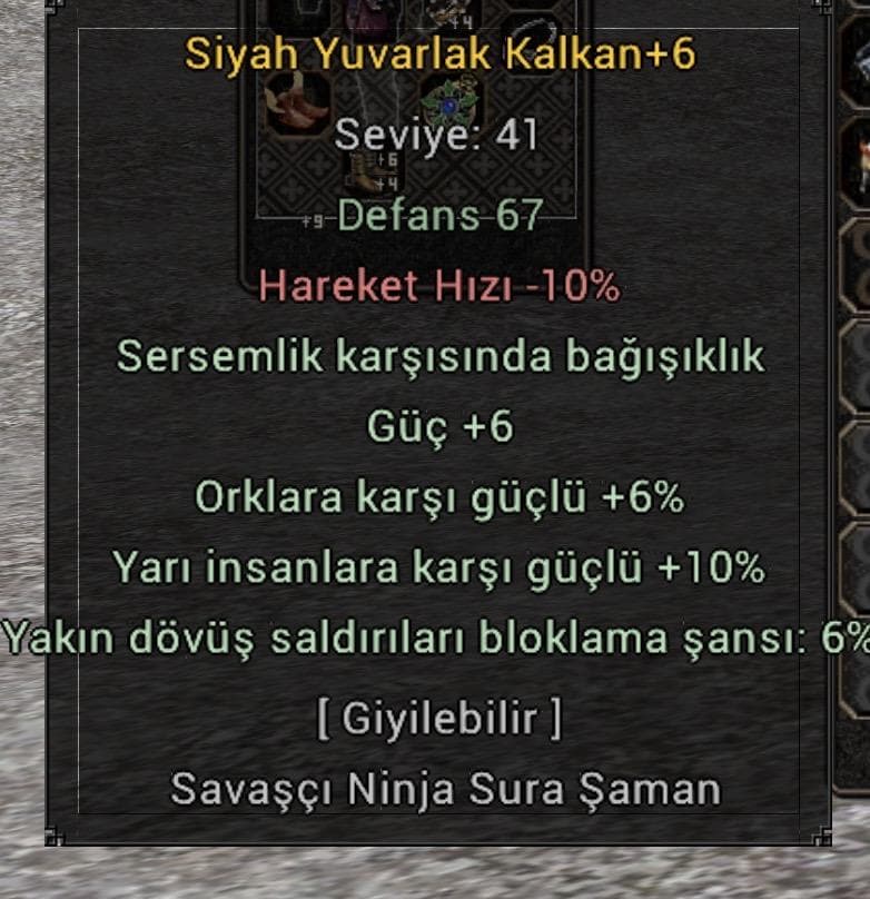 YARI GÜÇ SERSEM BLOK SYK +6