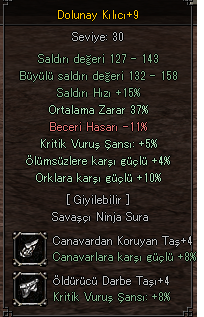 +9 DOLUNAY 37 ORT 5 KRİTİK 4 TAŞLARI EKLİ 2699TL