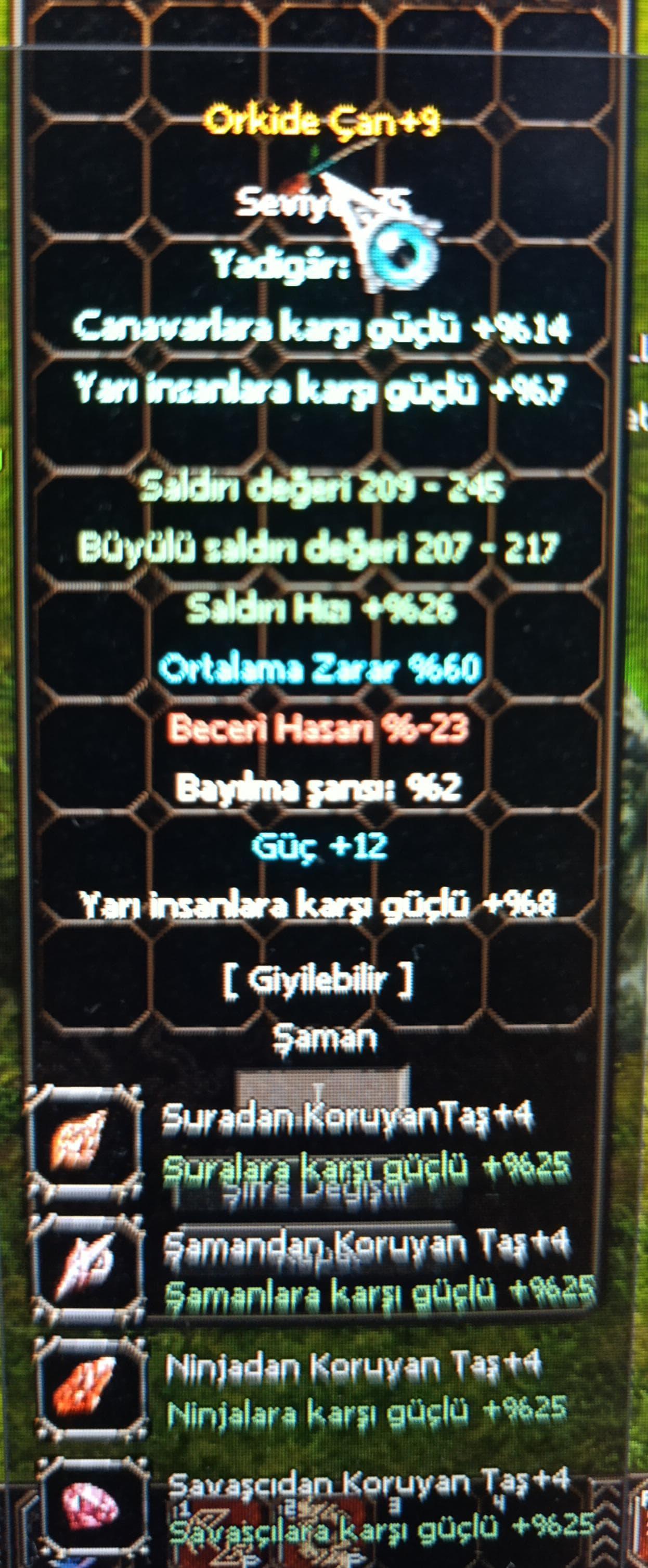 60 ort 12 güç orkide çan full evrim