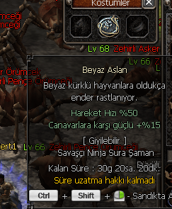 30 GÜNLÜK ASLAN 3000 TL