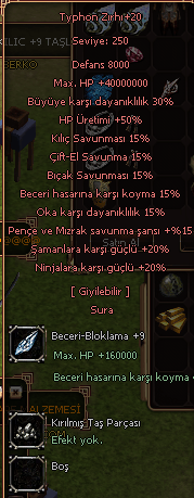 +20 typon zırhı