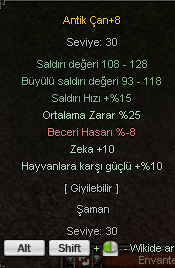 +8 ANTİK ÇAN 25 ORT 8 ZEKA