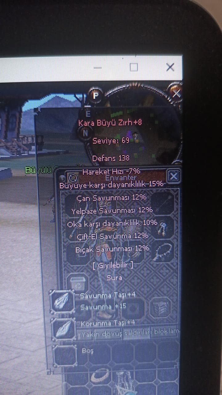 +8 KARABÜYÜ ZIRH
