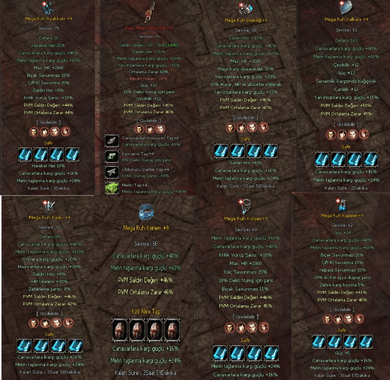 +9 MEGA RUH SET HAYIRLI OLSUN