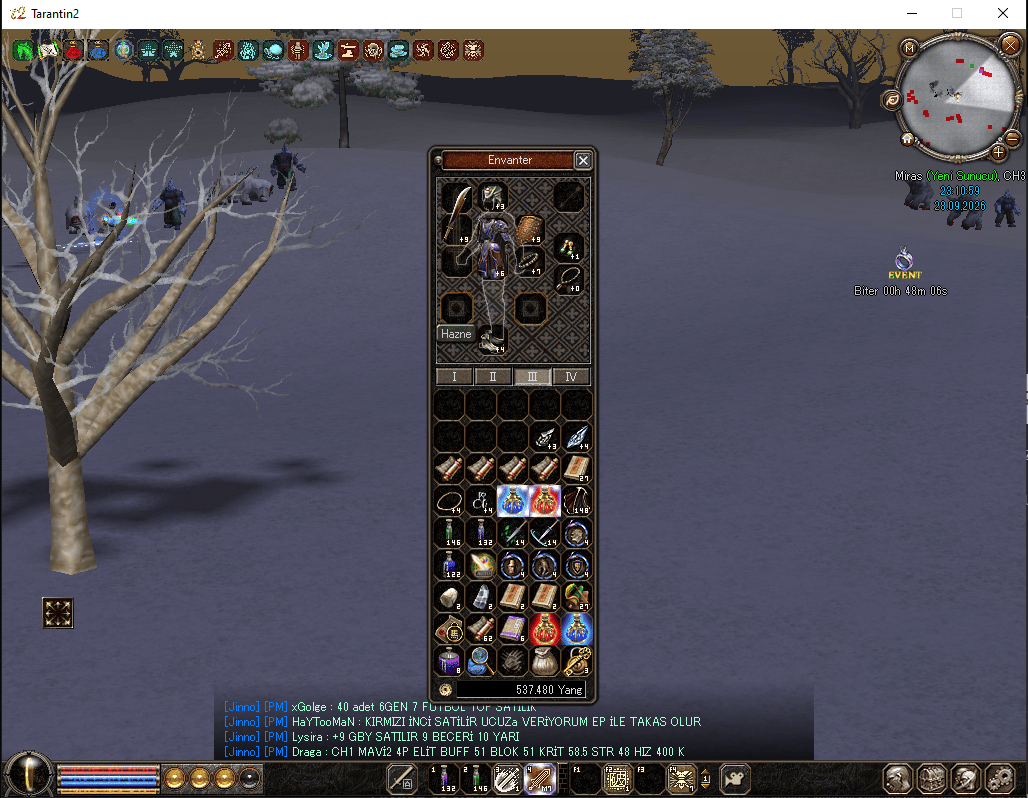 45 LEVEL FULL+FULL M8 KESKİNLİK M2 DEHŞET SURA