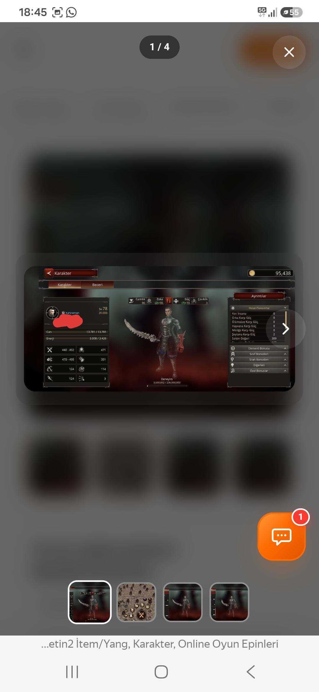 78 lvl sura satılık