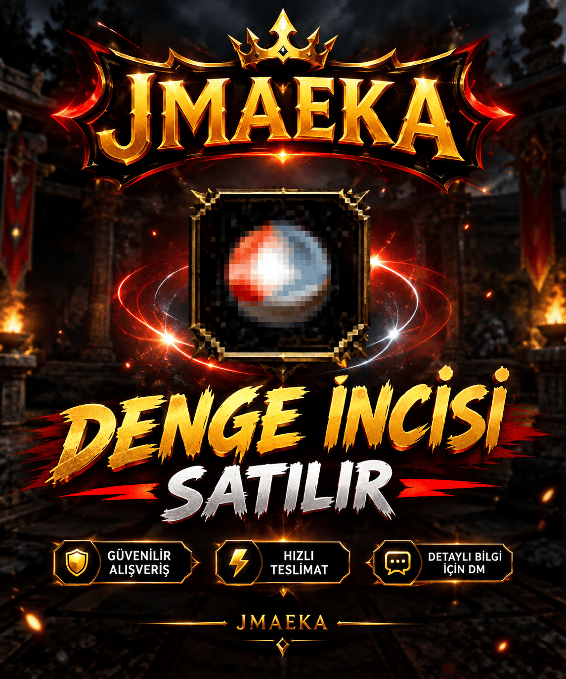 X1 ADET DENGE İNCİSİ