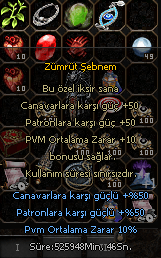 AMETİST VE ZÜMRÜT ŞEBNEM KALICI ANINDA TESLİMAT