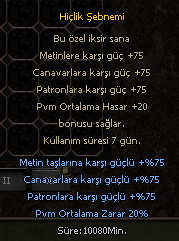 HİÇLİK ŞEBNEMİ ANINDA TESLİMAT
