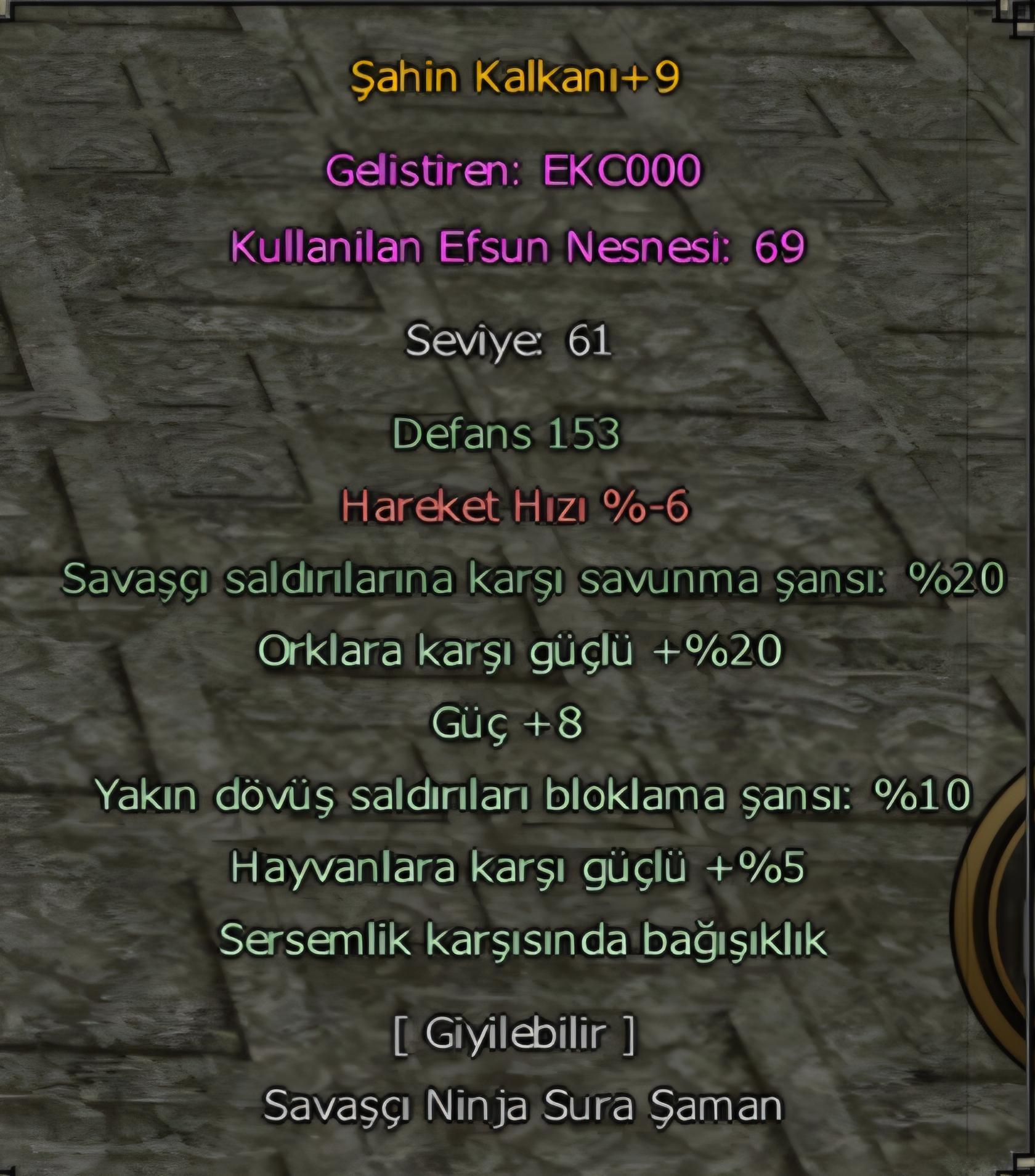 +9 ŞAHİN 5 EFSUN