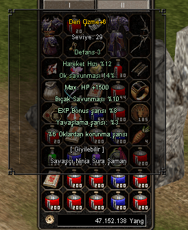 İtemli + 50 küsür m paralı 41 lvl Sura 2 G Pazarlık olur