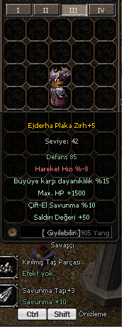 FARMLIK 42 LİK ZIRH TEKLİF VER