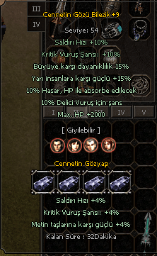 +9 5te5 CENNET BİLEZİK