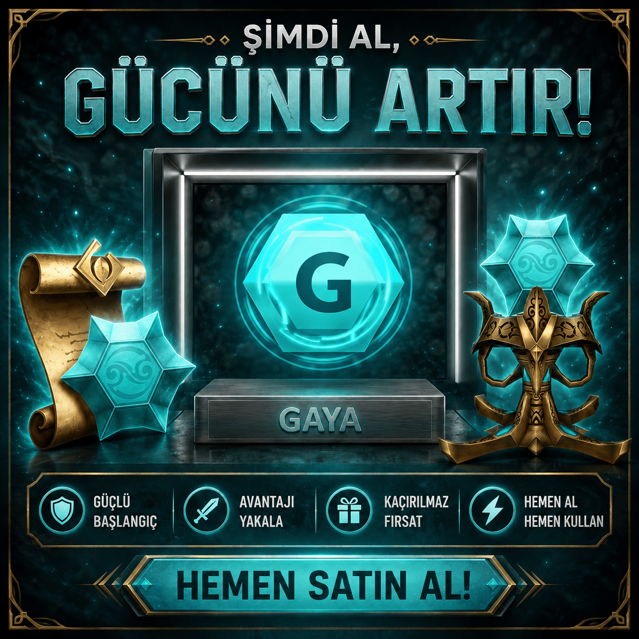 GAYA | 10 ADET 130 TL