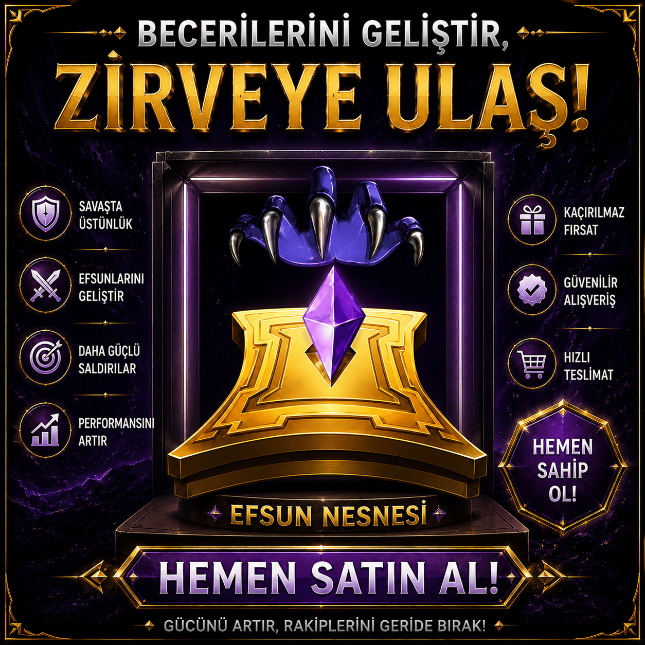 EFSUN | 100 ADET 2150 TL