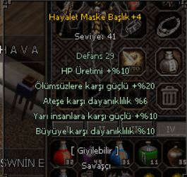 İTEMLER SATILIK