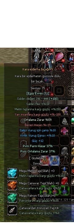 Mega taşlı Kara ejder kılıcı