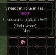SEÇKİN SAVASÇI TAŞI