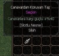 SEÇKİN CANAVAR TAŞI BOSS AVCISI
