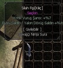SEÇKİN KILIÇ FİŞİ(ELITE SWORD)