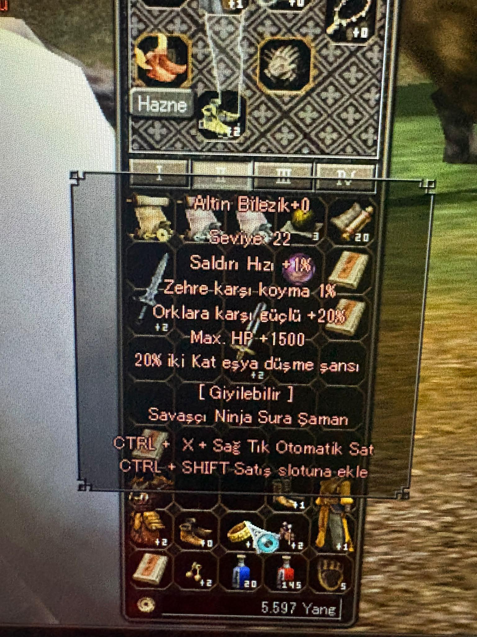 20 ESYA 20 ORK 1500 HP BILEZIK