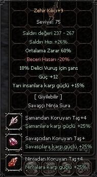 60 YARI GÜÇ DELİCİ ZEHİR SV DE NADİR