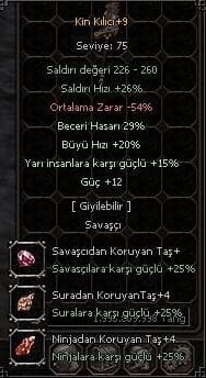 29 YARI GÜÇ B.HIZI KİN SV DE TEKTİR
