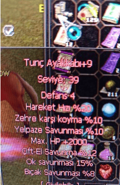 +9 TUNÇ AYAKKABI