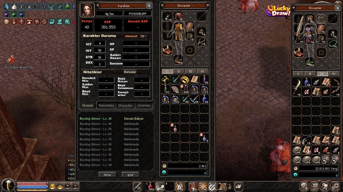 40AR LVL ÇİFT ŞAMAN İÇLERİNE KADAR ZEKALI